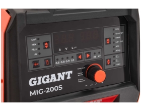 Сварочный полуавтомат - инвертор Gigant (200 А; EURO; синергия; ПВ 40%) MIG-200S