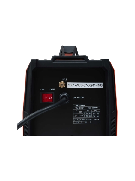 Сварочный полуавтомат - инвертор Gigant (200 А; EURO; синергия; ПВ 40%) MIG-200S