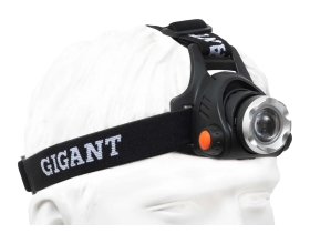 Налобный фонарь Gigant с регулируемым фокусом HL-10
