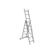 Трехсекционная лестница 6 ступеней Gigant L-03 3х6