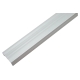 Алюминиевый накладной профиль Gigant широкий, 2000х24х6 мм, серебро G-XT-438