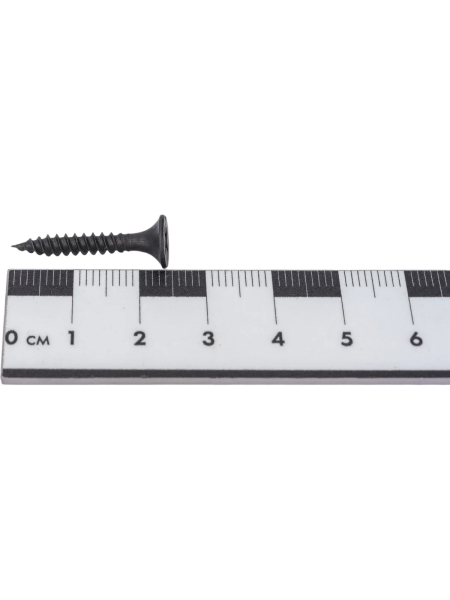 Саморезы Gigant 3,5x25, потайная головка, частая резьба, оксидированный, 1 кг (примерно 655 шт) 123611