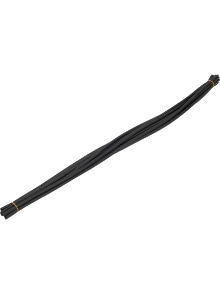 Трубка термоусадочная клеевая Gigant (4:1) 8/2, черная, 10шт по 1м G-80125