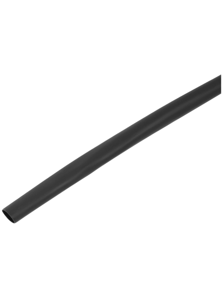 Трубка термоусадочная клеевая Gigant (4:1) 8/2, черная, 10шт по 1м G-80125