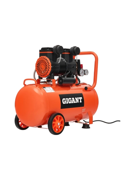 Безмасляный малошумный компрессор Gigant (50 л; 8 бар; 225 л/мин) GSWK-50/1400
