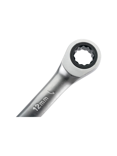 Комбинированный трещоточный ключ Gigant 12мм, Сталь Cr-V, 72 зуба, GRW12