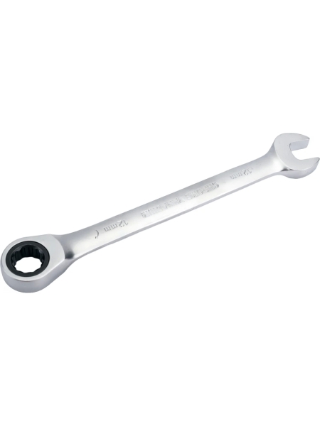 Комбинированный трещоточный ключ Gigant 12мм, Сталь Cr-V, 72 зуба, GRW12