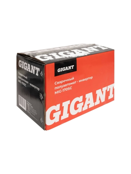 Сварочный полуавтомат - инвертор Gigant (170 А; FCAW; ПВ 40%) MIG-170SС