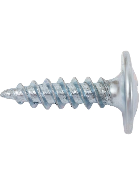 Gigant Саморез по металлу 4,2x16 полусфера, цинк, острый 200 шт G-124110