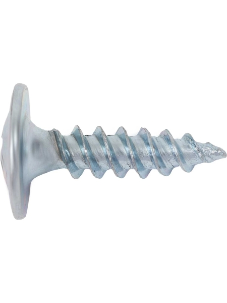 Gigant Саморез по металлу 4,2x16 полусфера, цинк, острый 200 шт G-124110