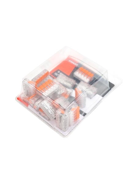 Пятипроводная клемма Gigant 20 шт/уп 0,08-2,5(4)мм² GCT-221-415-20