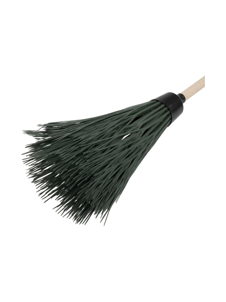 Метла 5-ти рядная круглая синтетическая Gigant 180*1600мм, черенок береза в/с GBR-02