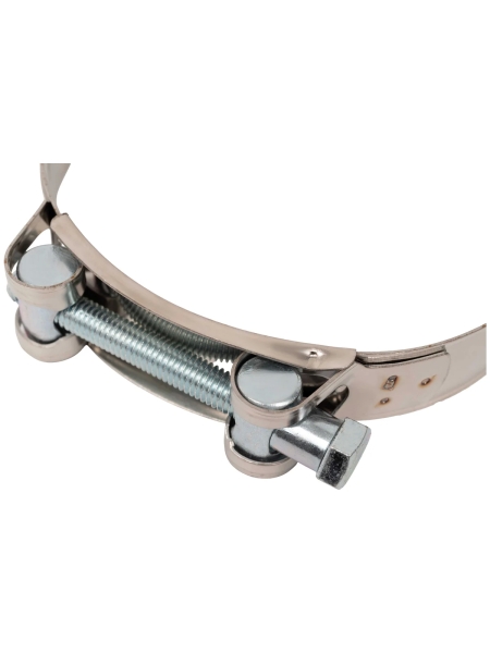 Хомут силовой шарнирный D104-112мм, нерж.сталь Gigant 123960