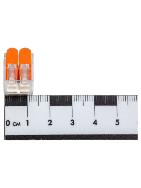 Двухпроводная клемма Gigant 50 шт/уп 0,08-2,5(4)мм² GCT-221-412-50