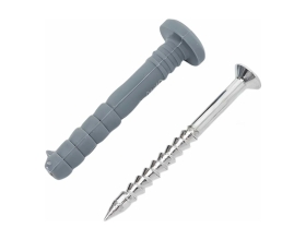 Дюбель-гвоздь Gigant 6x40 грибовидная манжета полипропилен 150 шт 123856