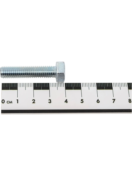 Gigant Болт DIN933 с шестигранной головкой оцинк. М8х35, прочность 8.8, 50 шт 124012