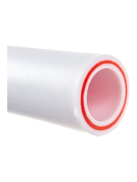 Труба Gigant PP-R белая, армированная стекловолокном SDR 6 (PN25) 25x4.2 мм, 2 м GSG-8