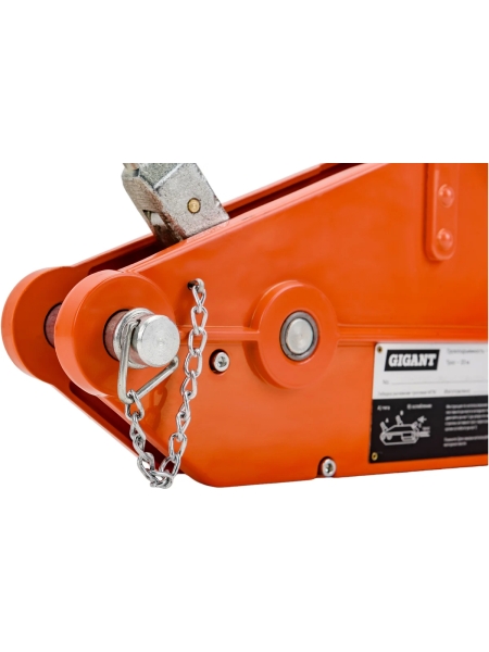 Рычажная тросовая лебедка Gigant 1,6 т, L=20м GEW-24, Диаметр троса 11мм, МТМ 1600