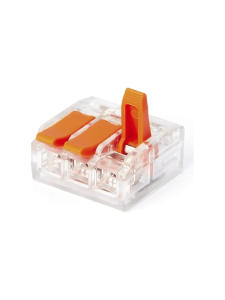 Трехпроводная клемма Gigant 6 шт/уп 0,08-2,5(4)мм² GCT-221-413-6