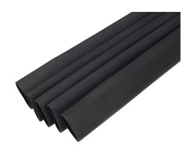 Трубка термоусадочная клеевая Gigant (3:1) 24/8мм, черная, 5шт по 1м G-80141