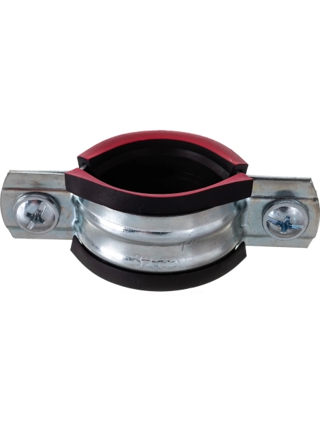 Сантехнический хомут для труб с гайкой Gigant оцинк 1", 32-35, М8, 5 шт. G/1/80