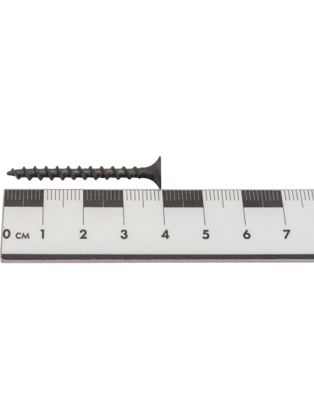 Саморезы Gigant 3,5x41, потайная головка, крупный шаг, оксидированный, 1 кг (примерно 473 шт) 123529