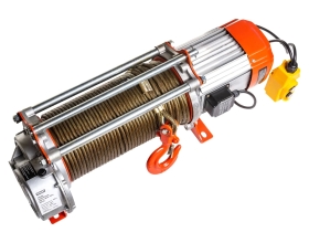 Электрическая лебедка Gigant 1000/2000 кг, 380 В, 100/50 м, Диаметр троса 6мм, GEW-02