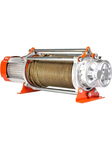 Электрическая лебедка Gigant 1000/2000 кг, 380 В, 100/50 м, Диаметр троса 6мм, GEW-02