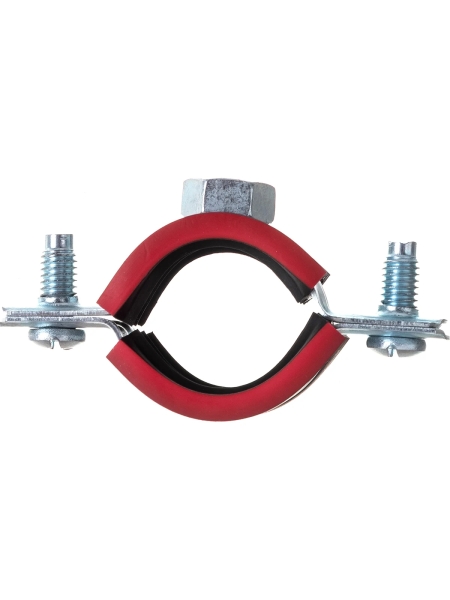 Сантехнический хомут для труб с гайкой Gigant оцинк 3/4", 25-28 мм, М8, 5 шт. G/1/83