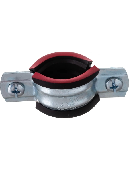 Сантехнический хомут для труб с гайкой Gigant оцинк 3/4", 25-28 мм, М8, 5 шт. G/1/83