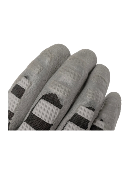 Трикотажные полиэфирные перчатки с покрытием вспененным латексом и антивибрационными накладками Gigant размер 10 GGPL-110