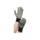 Трикотажные полиэфирные перчатки с покрытием вспененным латексом и антивибрационными накладками Gigant размер 10 GGPL-110