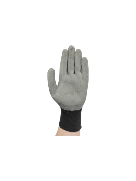 Трикотажные полиэфирные перчатки с покрытием вспененным латексом и антивибрационными накладками Gigant размер 10 GGPL-110