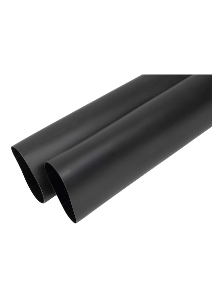 Трубка термоусадочная клеевая Gigant (3:1/4:1) 75/22мм, черная, 2шт по 1м G-80145