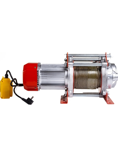 Электрическая лебедка Gigant 500/1000 кг, 220 В, 40/20 м, Диаметр троса 6мм, GEW-06