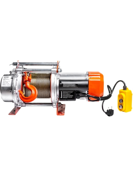Электрическая лебедка Gigant 500/1000 кг, 220 В, 40/20 м, Диаметр троса 6мм, GEW-06