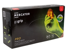 Профессиональные нитриловые перчатки gogrip, зеленые, размер L, 25 пар RP30029004_0001