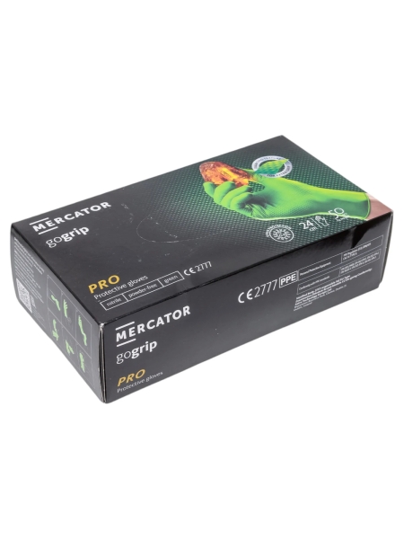Профессиональные нитриловые перчатки gogrip, зеленые, размер XXL, 25 пар RP30029006_0001