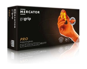 Профессиональные нитриловые перчатки gogrip, оранжевые, размер XL, 25 пар RP30025005_0001