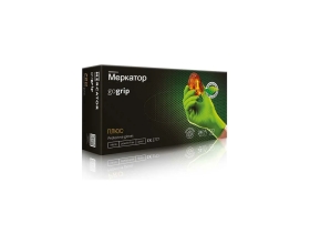 Профессиональные нитриловые перчатки gogrip, зеленые, размер XL, 25 пар RP30029005_0001
