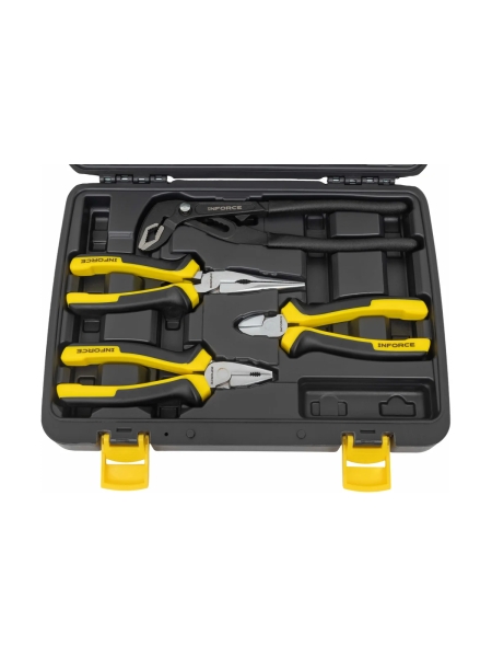 Набор губцевого инструмента Inforce 4 шт 06-25-06