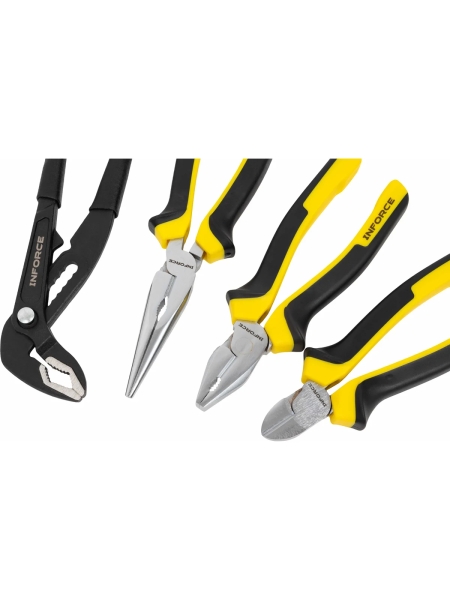 Набор губцевого инструмента Inforce 4 шт 06-25-06