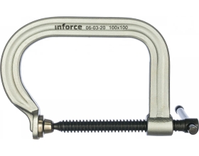 G-образная струбцина 100х100 мм Inforce 06-03-20