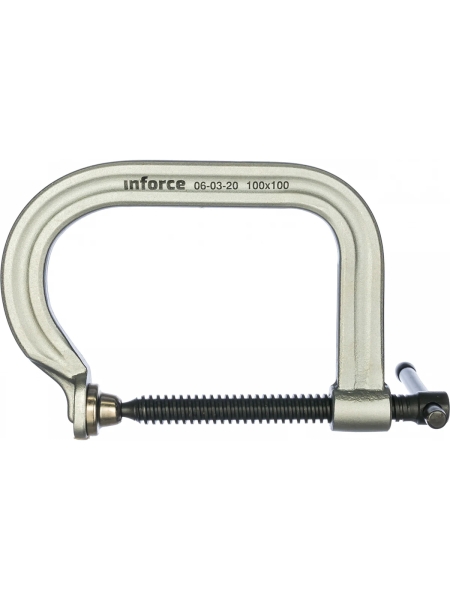G-образная струбцина 100х100 мм Inforce 06-03-20