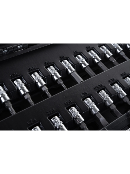 Набор инструментов Inforce 46 предметов 1/4" Inforce, Сталь Cr-V, Профессиональный, 06-07-11