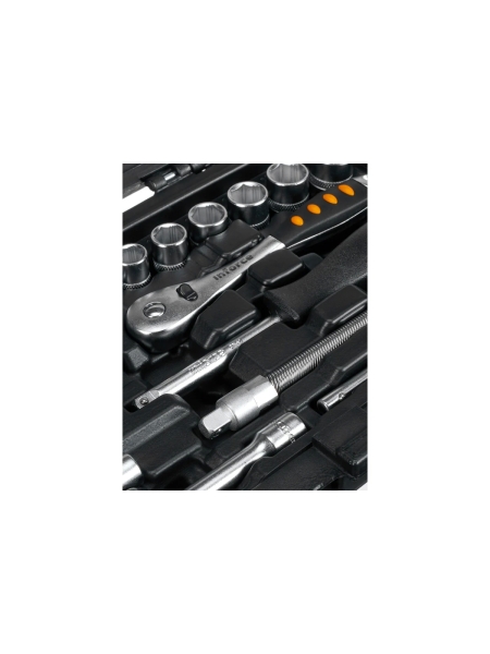 Набор инструментов Inforce 46 предметов 1/4" Inforce, Сталь Cr-V, Профессиональный, 06-07-11