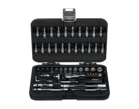 Набор инструментов Inforce 46 предметов 1/4" Inforce, Сталь Cr-V, Профессиональный, 06-07-11