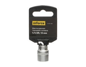 Головка торцевая шестигранная (13 мм; 1/4DR) Inforce 11-01-463