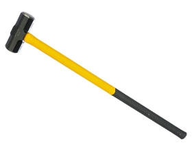 Кувалда с фибергласовой ручкой Inforce 4000 грамм 06-16-20