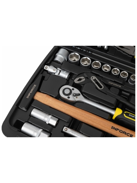 Универсальный набор инструмента Inforce 66 предметов 06-25-07